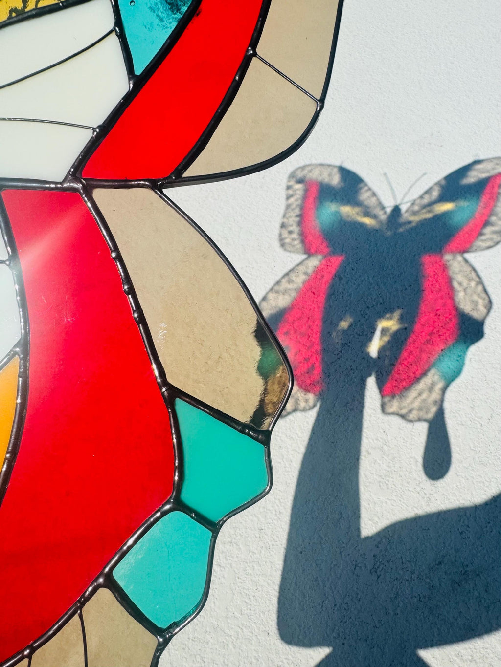 Fancy | Large Stained Glass Butterfly Suncatcher