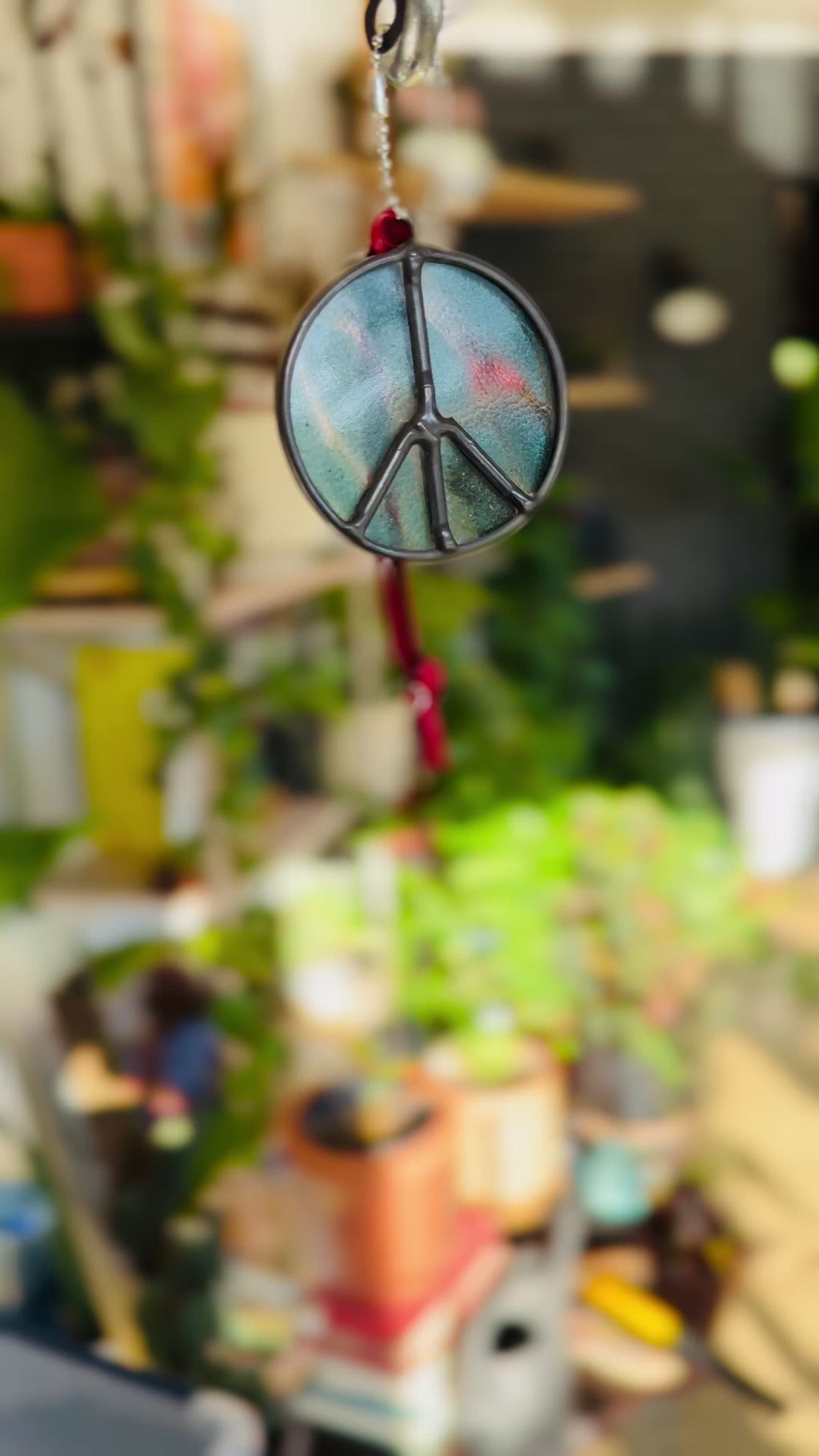 Easy Rider Collection | Small Stained Glass Peace Signs